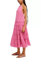 Somewhere Sunny Drop-Waist Maxi Dress