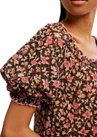 Astra Floral Printed Top