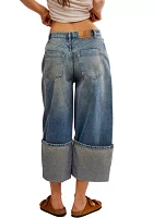 We the Free Olsen Cuffed Barrel Jeans