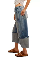 We the Free Olsen Cuffed Barrel Jeans