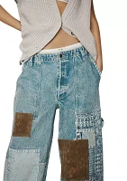 We The Free Popular Demand Patched Jeans