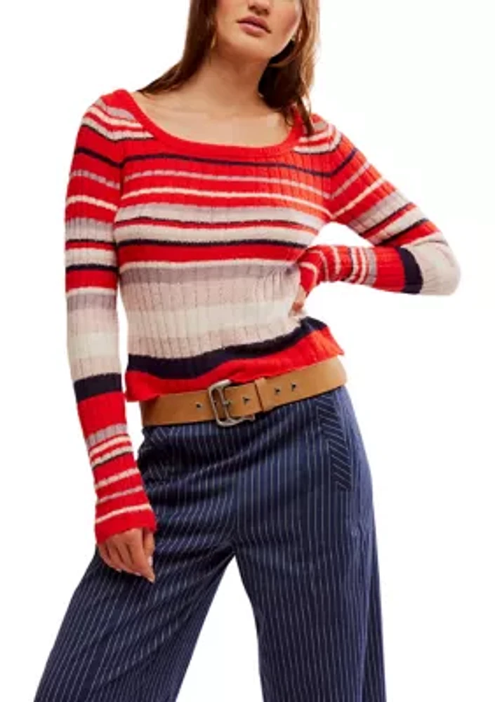 Lumen Stripe Pullover