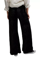 Star Sign Velvet Pants