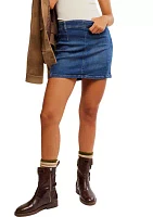 We The Free Daylight Denim Mini Skirt