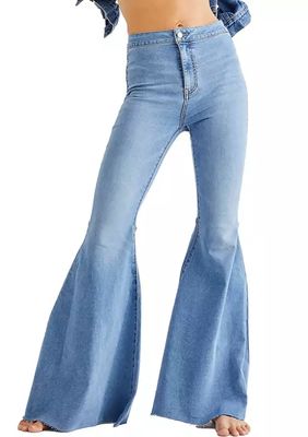 We The Free Just Float on Flare Jeans