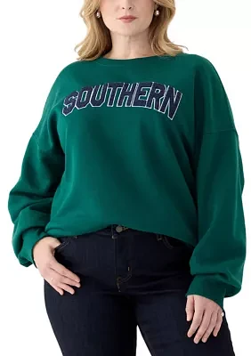 Plus Southern Graphic Pullover