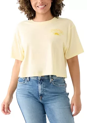 Women's Boxy Relaxed Sunny Graphic T-Shirt