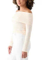 Women's Folded Off the Shoulder Top