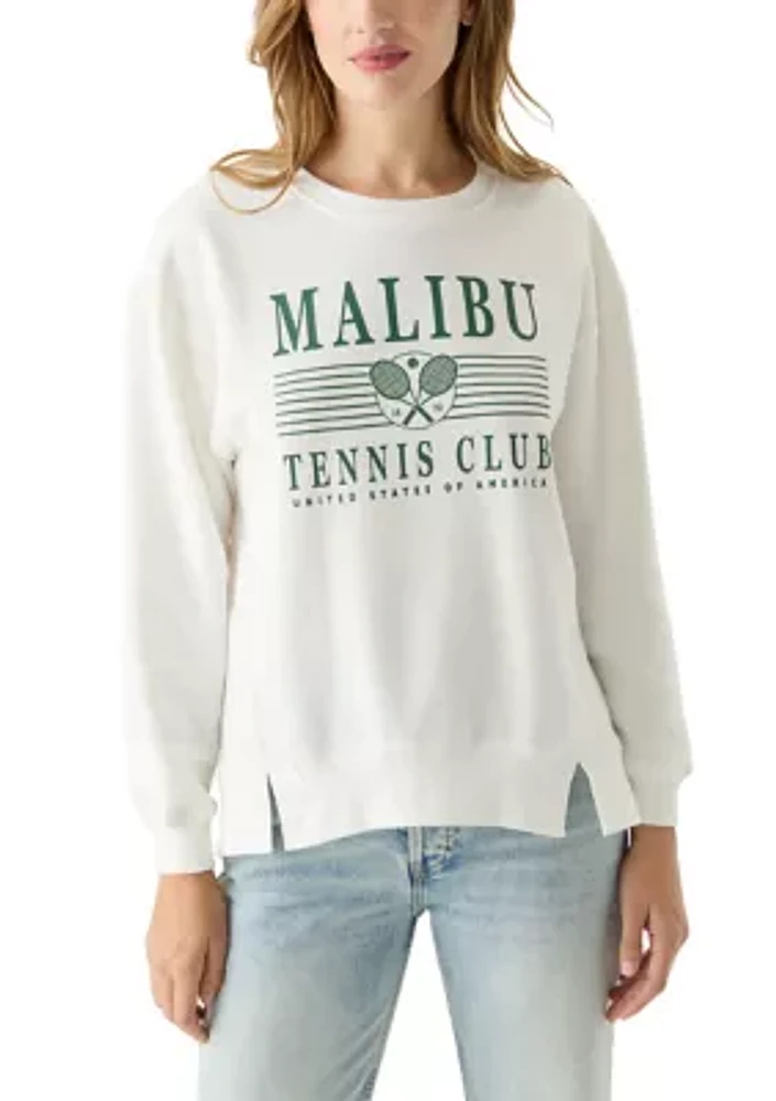 Women's Malibu Graphic Sweatshirt with Slits