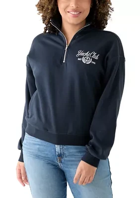 Women's 1/4 Zip Yacht Club Pullover