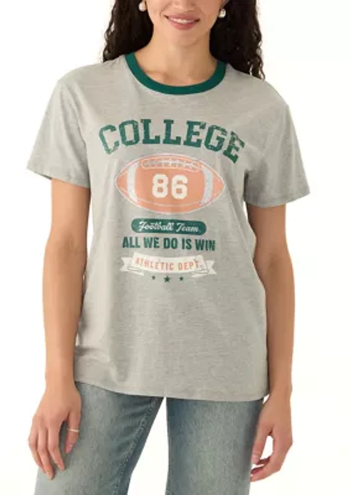 Women's College 86 Athletic Department Graphic T-Shirt