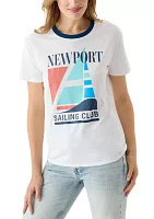 Women's Newport Sailing Club Short Sleeve Graphic T-Shirt