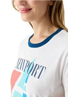 Women's Newport Sailing Club Short Sleeve Graphic T-Shirt