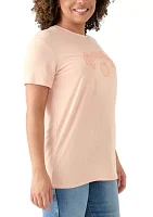 Women's Drop Shoulder Peachy Graphic T-Shirt