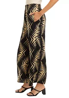 Women's Printed Wide Leg Pants