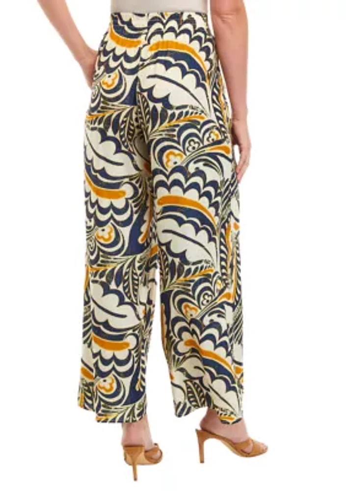 Women's Printed Wide Leg Pants