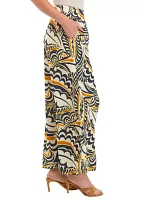 Women's Printed Wide Leg Pants