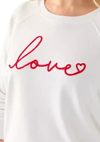 Women's Love Raglan Sweatshirt