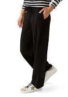 Petite Pull On Wide Leg Pants