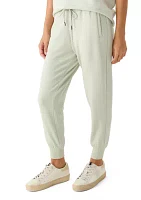 Petite Pull On Tie Waist Jogger Pants