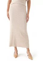 Women's Pointelle Midi Skirt