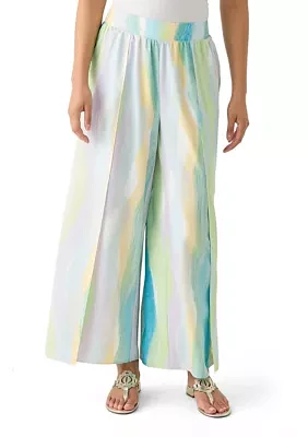 Women's Pull On Soft Printed Pants