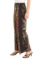 Women's Wide Leg Printed Pants