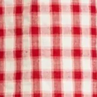 Women's Ruffle Sleeve Gingham Shirt