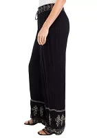 Women's Embroidered Pants