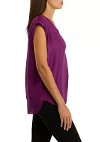 Women's Split Neck Top