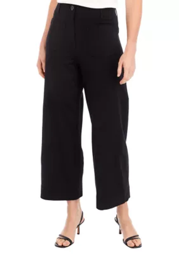 Women's Wide Leg Ponte Pants