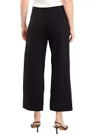 Women's Wide Leg Ponte Pants