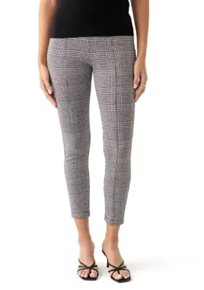 Women's Printed Pull On Panel Leggings