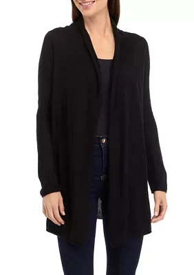 Women's Long Sleeve Open Front Cardigan