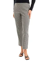 Women's Pull On Printed Straight Leg Pants