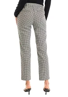 Women's Pull On Printed Straight Leg Pants