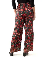 Women's Border Printed Pants