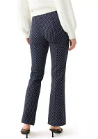 Women's Jacquard Ponte Pants