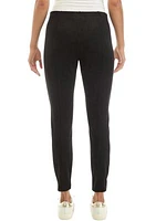 Women's Vegan Suede Leggings