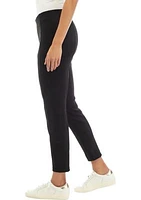 Women's Vegan Suede Leggings