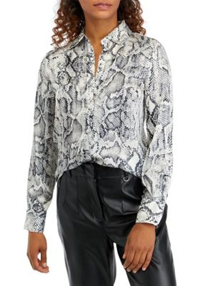 Women's Snake Printed Blouse