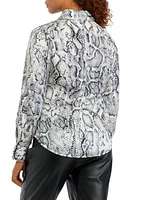 Women's Snake Printed Blouse