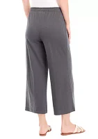 Women's Wide Leg Jersey Pants