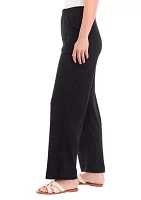 Women's Wide Leg Jersey Pants