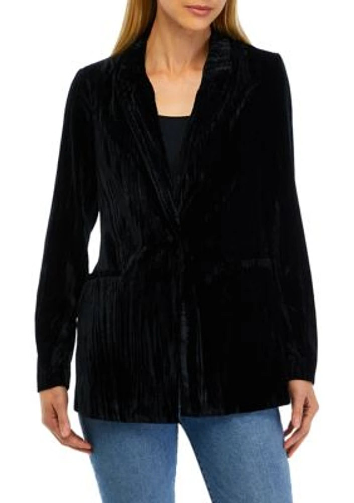 Women's Crush Velvet Blazer