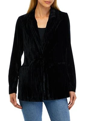 Women's Crush Velvet Blazer