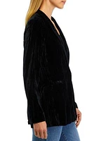 Women's Crush Velvet Blazer