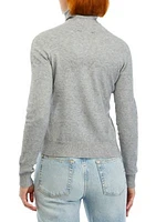 Women's Long Sleeve Funnel Neck Sweater