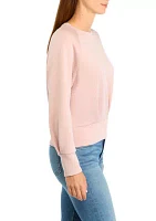 Women's Long Sleeve Raglan Scuba Sweatshirt