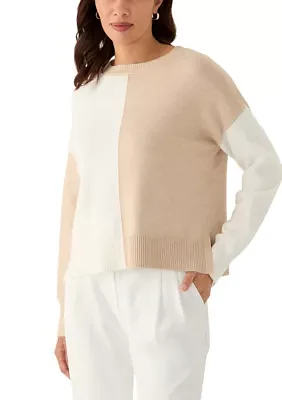 Women's Color Block Sweater